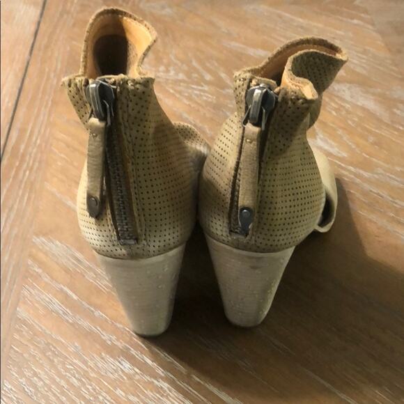 Dolce Vita Block Heel Open Toe Booties size 9.5 - Picture 5 of 6